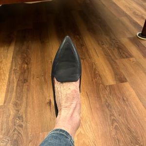 Cole Haan marine blue flats